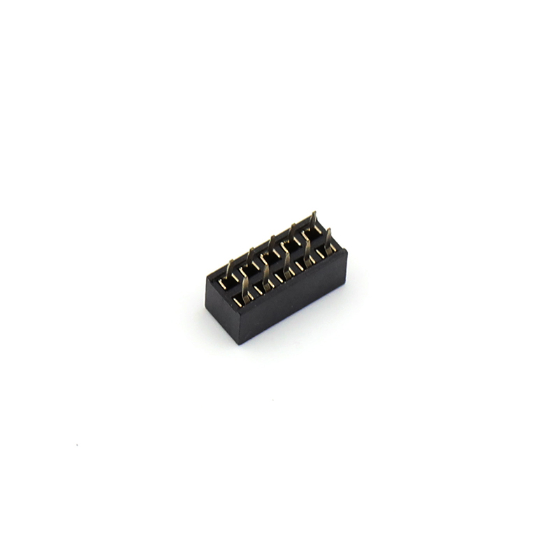 Conector de cabeçalho de pinos 8P fêmea de 2,0 mm