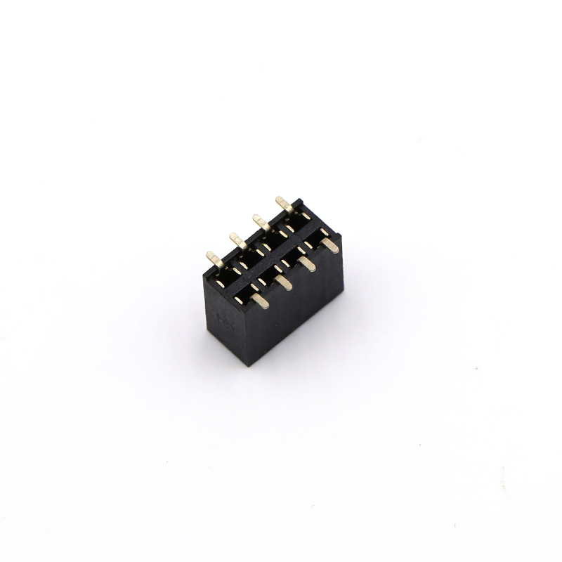 Conector de cabeçalho de pino de linha dupla fêmea de 2,0 mm