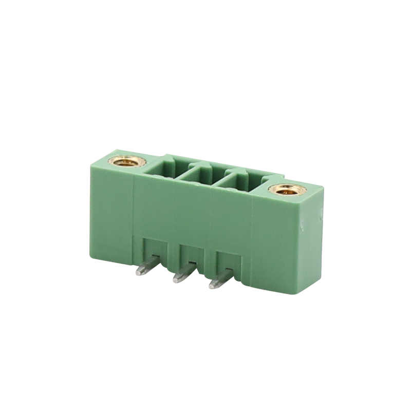 Bloco terminal verde fêmea 3,81 mm para PCB