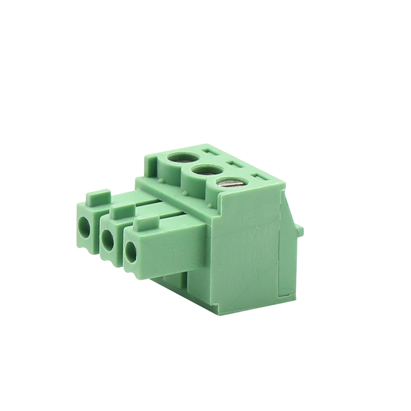 Parafuso bloco terminal PCB verde 3,81 MM